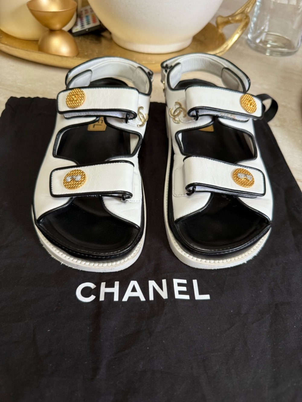 Chanel
2023 Interlocking CC Logo Slides